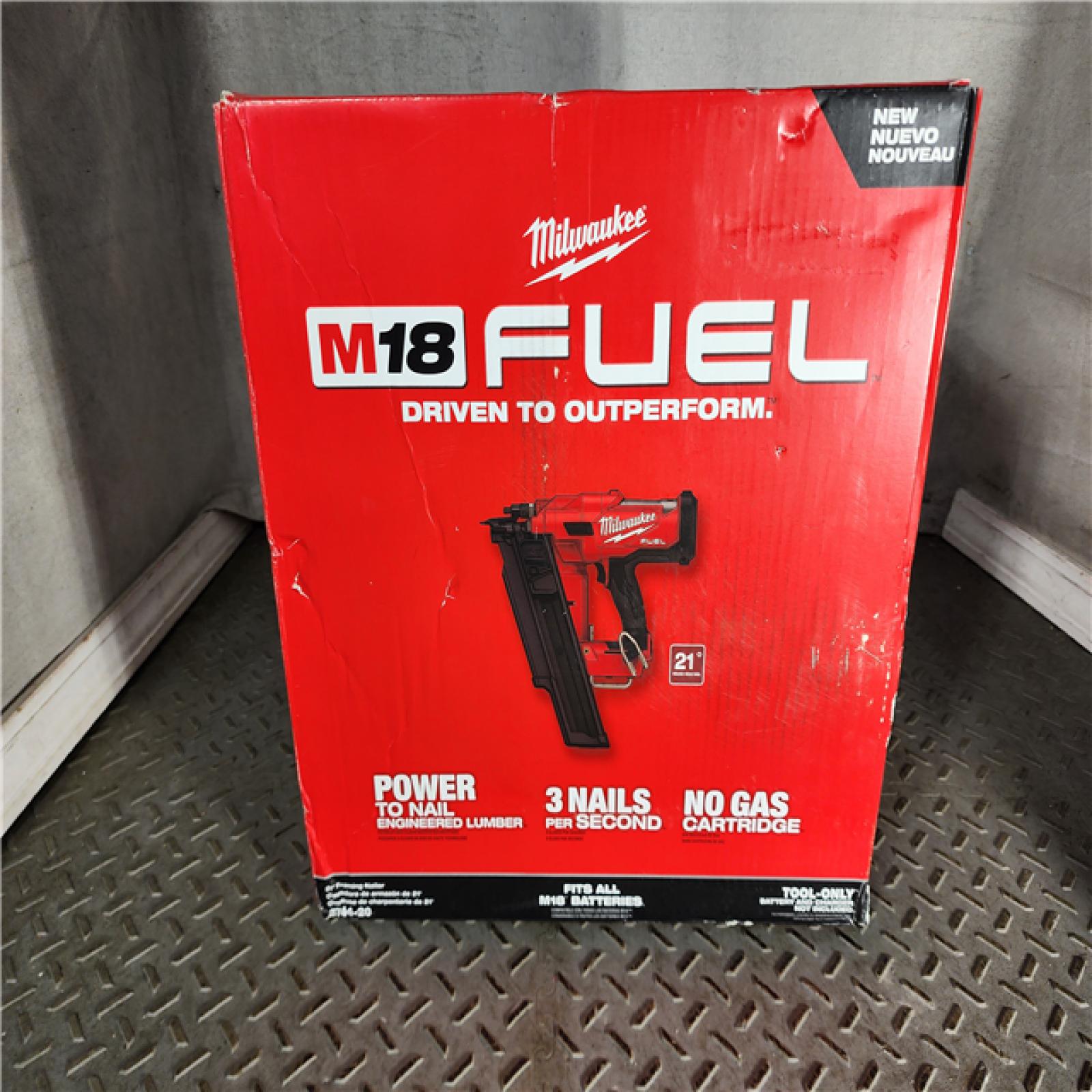 HOUSTON LOCATION - AS-IS Milwaukee 2744-20 M18 FUEL 21-Degree Cordless Framing Nailer (Tool Only)