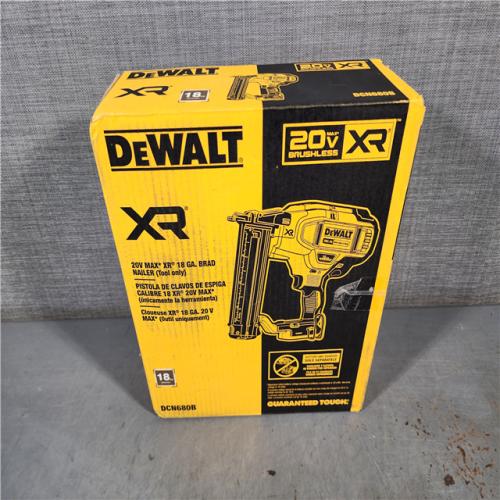 HOUSTON LOCATION - AS-IS DeWalt 20V MAX XR Lithium-Ion Electric Cordless 18-Gauge Brad Nailer (Tool Only)