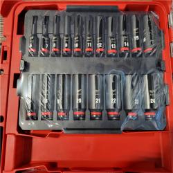 CALIFORNIA NEW MILWAUKEE 36PC 3/8 DRIVE IMPACT SOCKET PACKOUT KIT