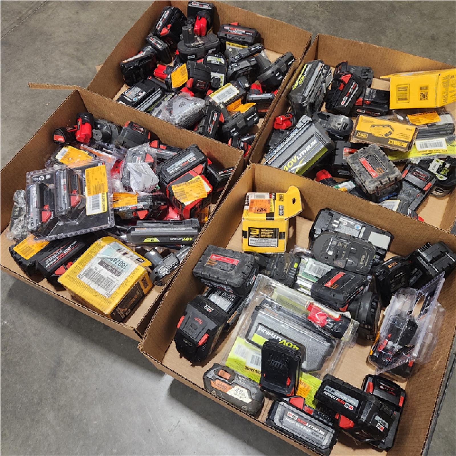 Dallas Location - As-Is Battery Tool Pallet