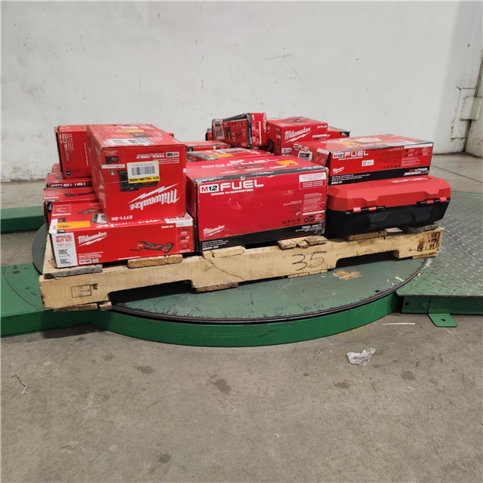 Dallas Location - As-Is MILWAUKEE Tool Pallet