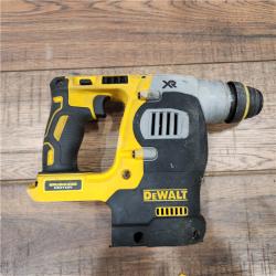 AS-IS DEWALT 20V MAX XR Brushless Cordless 1 in. SDS Plus L-Shape Rotary Hammer (Tool-Only)