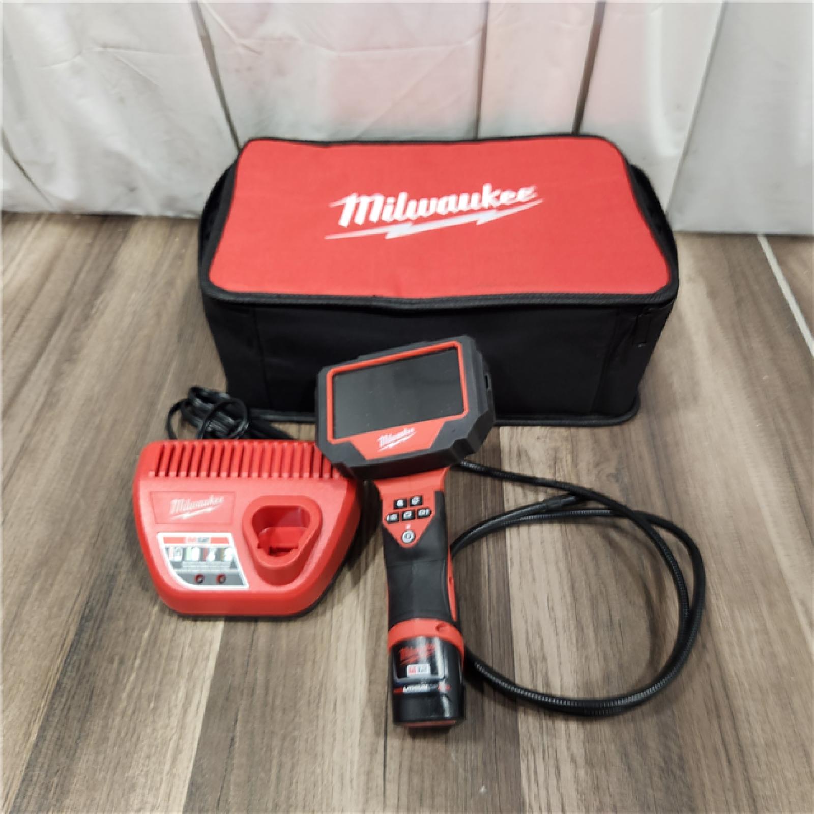 AS IS M12 12V Lithium-Ion Cordless M-SPECTOR 360-Degree 4 Ft. Inspection Camera Kit