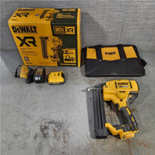 HOUSTON LOCATION - AS-IS DEWALT 20V MAX XR 18 Gauge Brad Nailer Kit