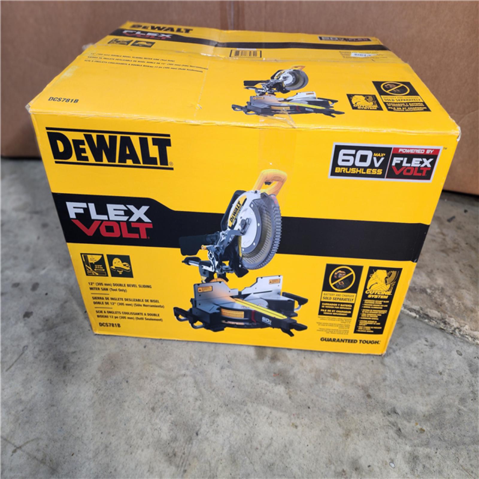 HOUSTON LOCATION - AS-IS 60V Lithium-Ion 12 in. Cordless Sliding Miter Saw (Tool Only)