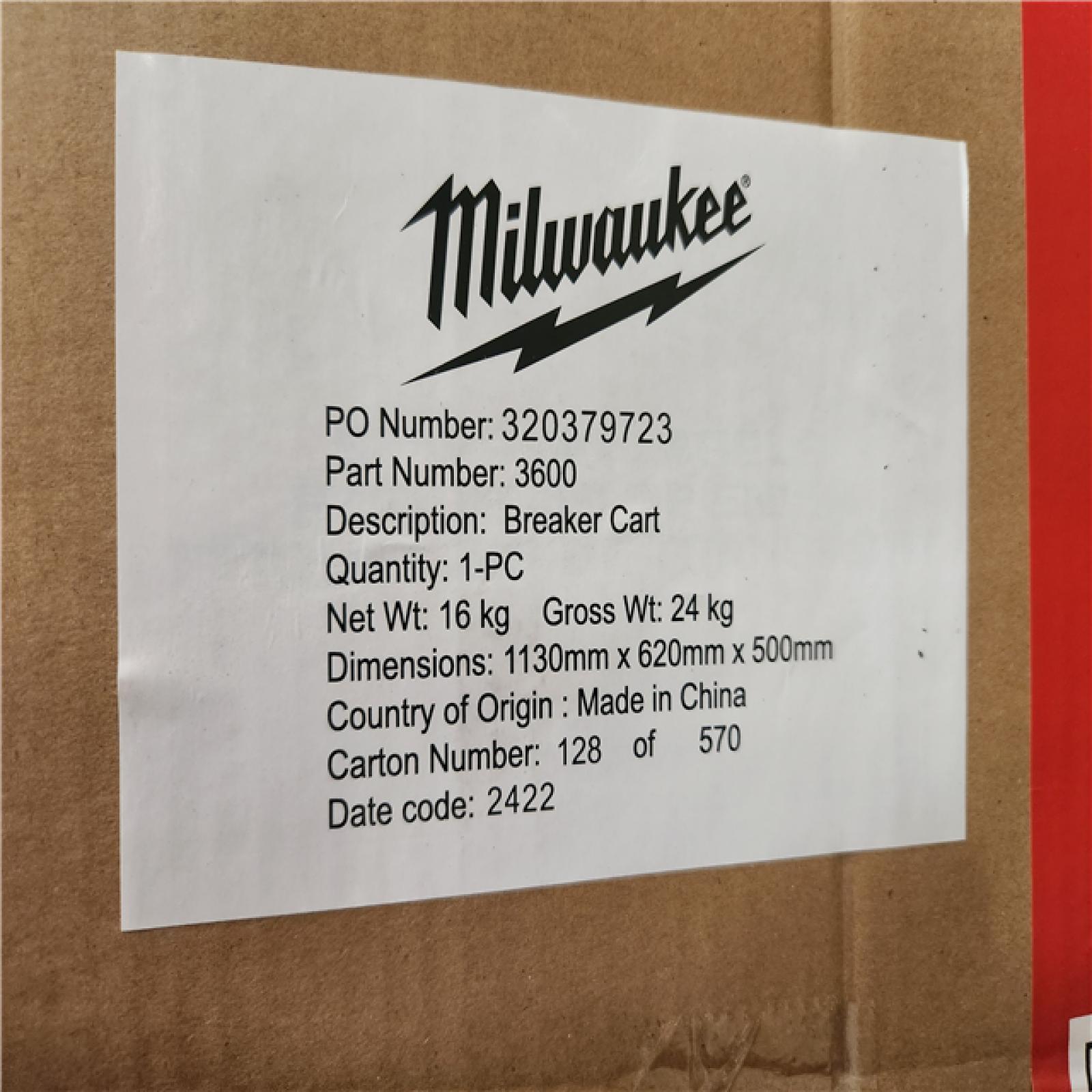 Phoenix Location NEW Milwaukee MX FUEL Lithium-Ion Cordless 1-1/8 in. Breaker with Battery and Charger