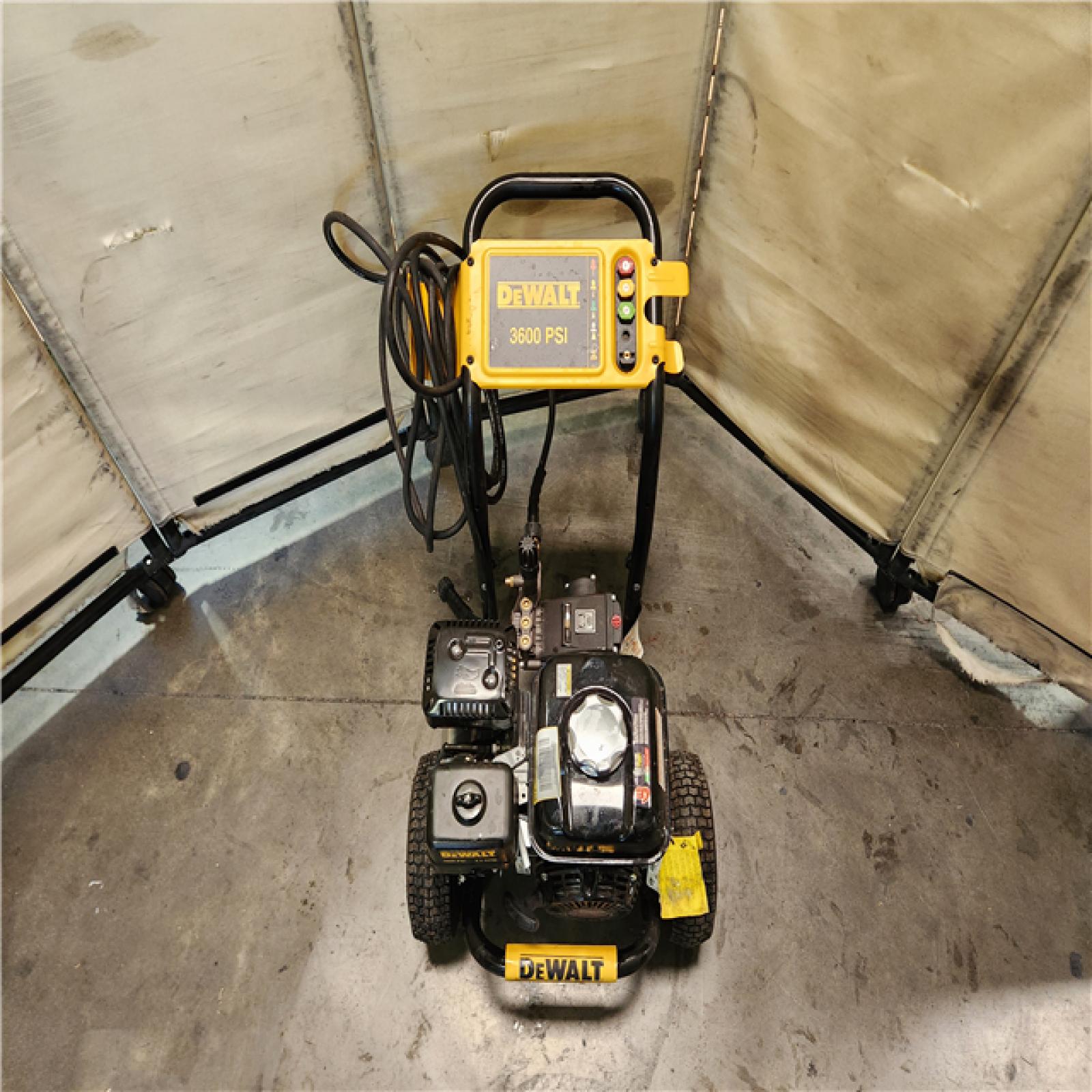 California AS-IS DEWALT 3600 PSI 2.5 GPM Cold Water Gas Professional Pressure Washer with HONDA GX200 Engine