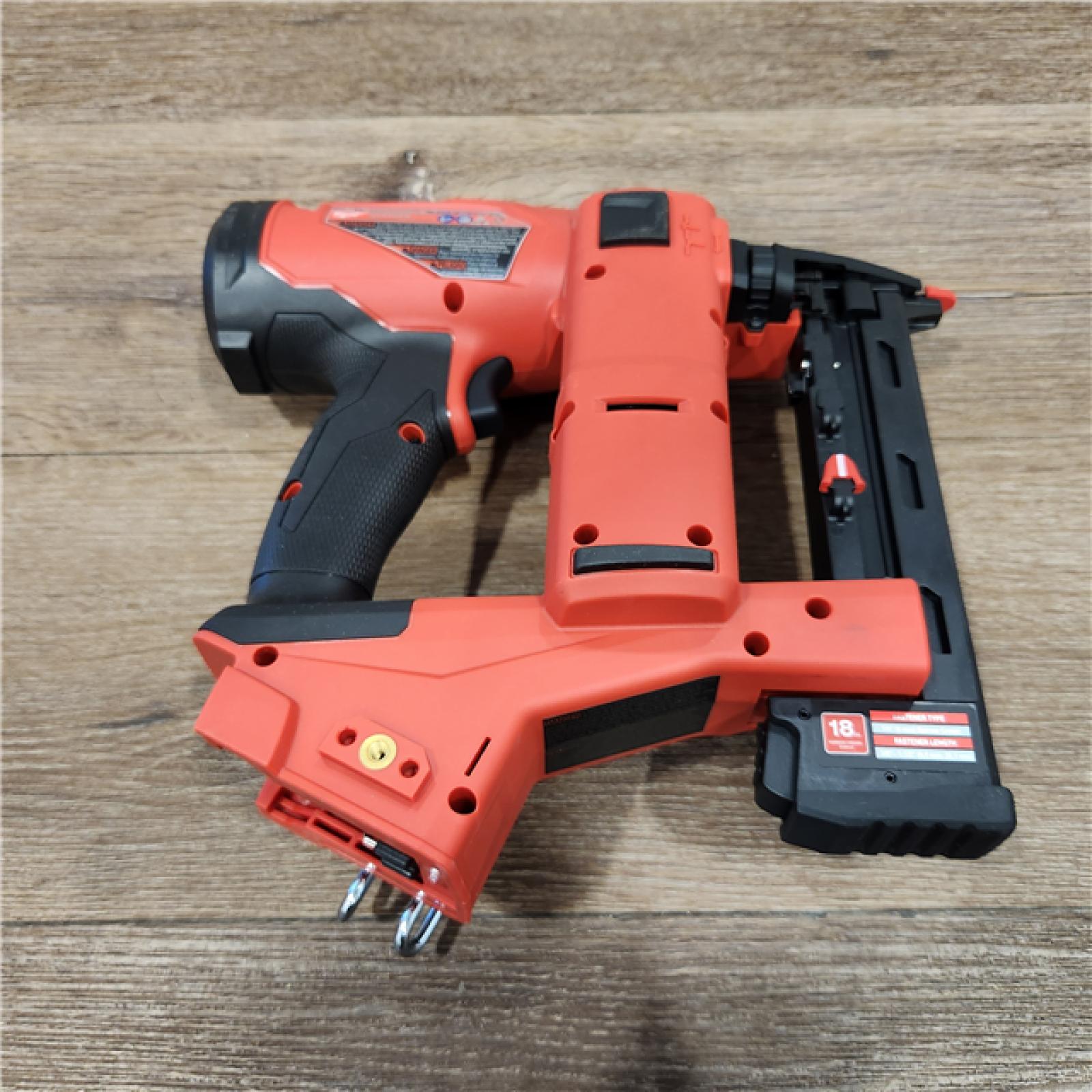 AS-IS M18 FUEL 18-Volt Lithium-Ion Brushless Cordless 18-Gauge 1/4 in. Narrow Crown Stapler (Tool-Only)