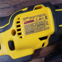 CALIFORNIA AS-IS DEWALT BRUSHLESS 4-TOOL COMBO KIT(BATTERIES,CHARGER,AND BAG INCLUDED)