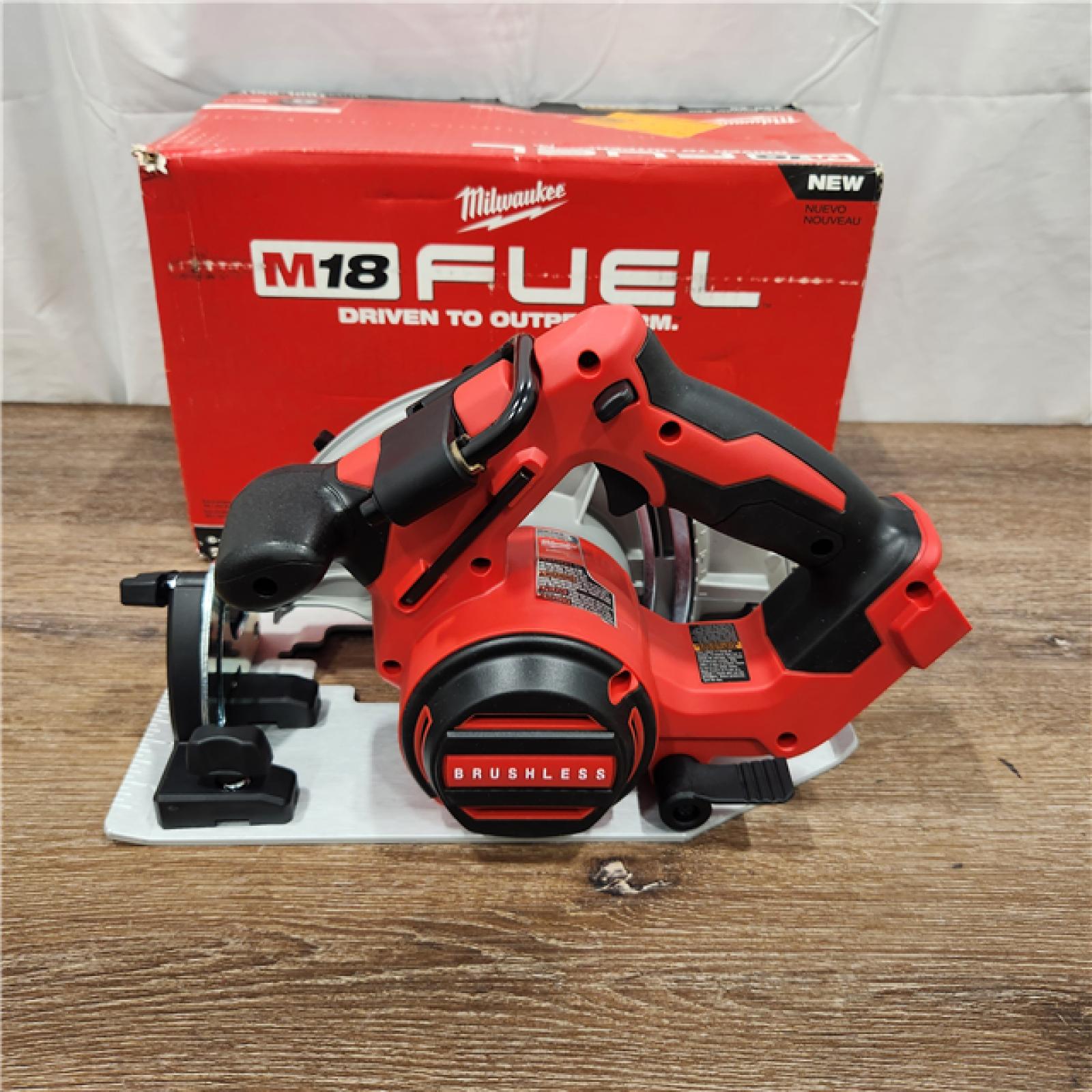 AS-IS M18 FUEL 18V Lithium-Ion Brushless Cordless 6-1/2 in. Circular Saw (Tool-Only)