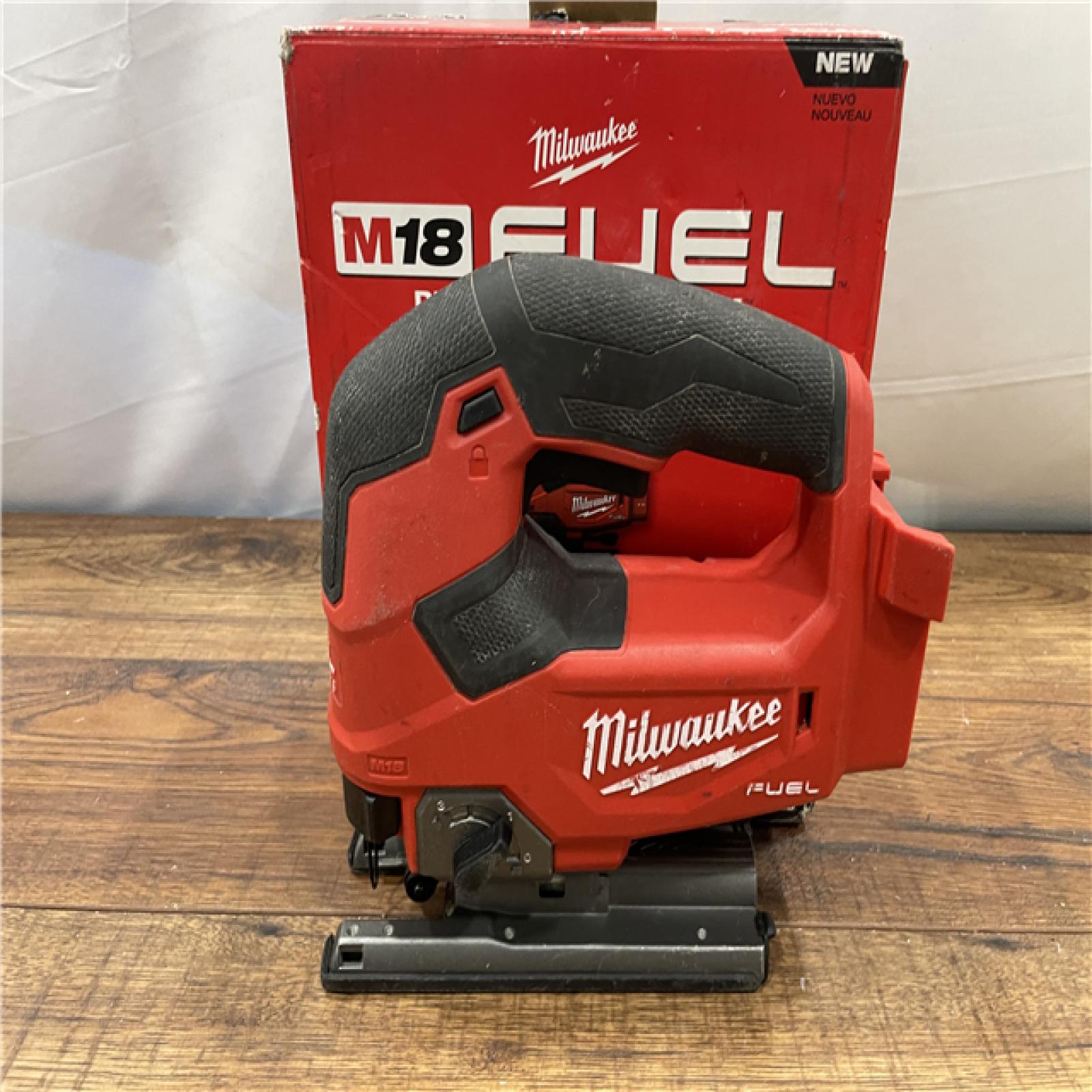 AS-IS Milwaukee M18 FUEL Cordless D-Handle Jig Saw (Tool Only), 2737-20