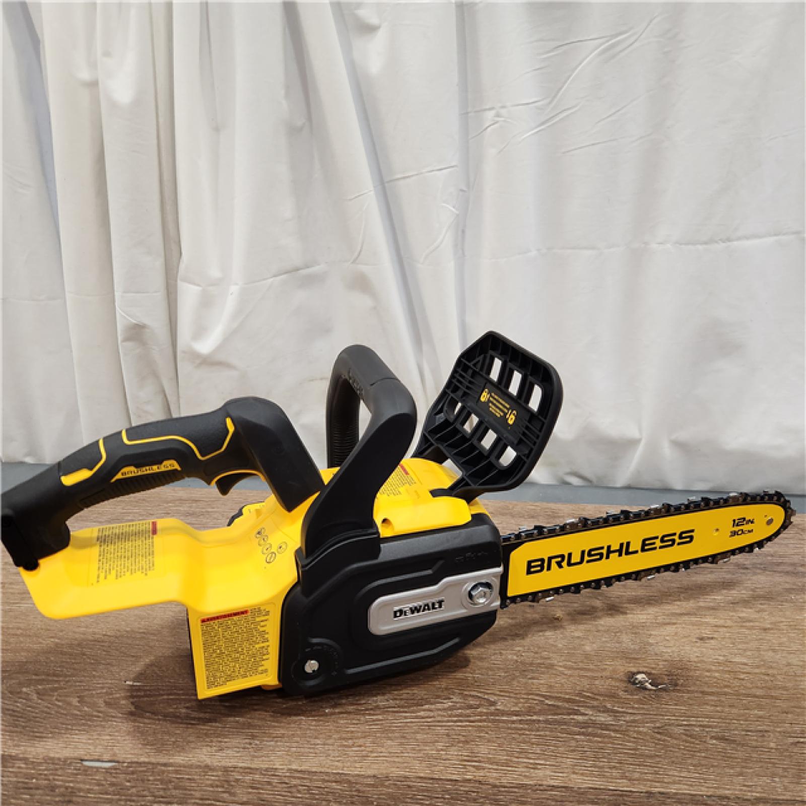 AS-IS DeWalt 20V MAX Compact 12 Brushless Chainsaw (Bare Tool) DCCS621B