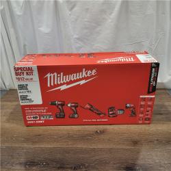 NEW Milwaukee M18 18-Volt Lithium-Ion Cordless Combo Tool Kit (5-Tool)