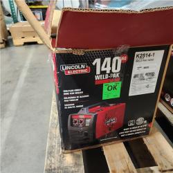 Dallas Location - As-Is Lincoln Electric Weld-Pak 140 Amp MIG