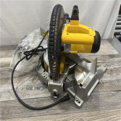 AS-IS DeWalt 15 Amps Corded 10 in. Single Bevel Compound Miter Saw