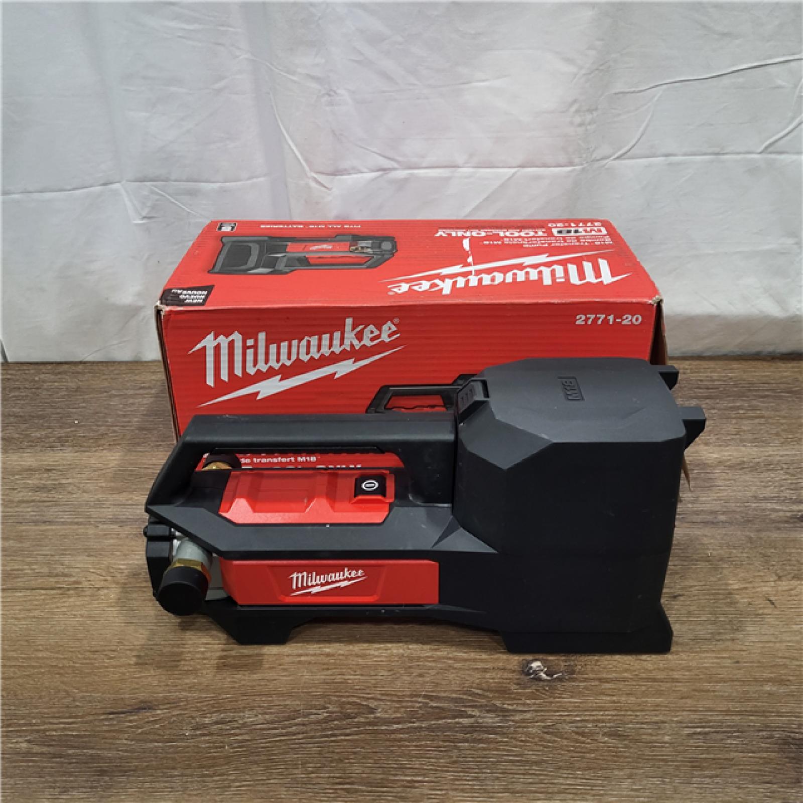 AS-IS M18 18-Volt 1/4 HP Lithium-Ion Cordless Transfer Pump (Tool Only)