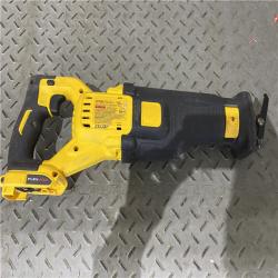 Houston location AS-IS DeWalt DCS389B FLEXVOLT 60V MAX Cordless Brushless Reciprocating Saw (Tool-Only)