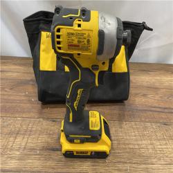 AS IS DEWALT ATOMIC 20V MAX* Brushless Cordless Compact 1/4 in. Impact Driver Kit