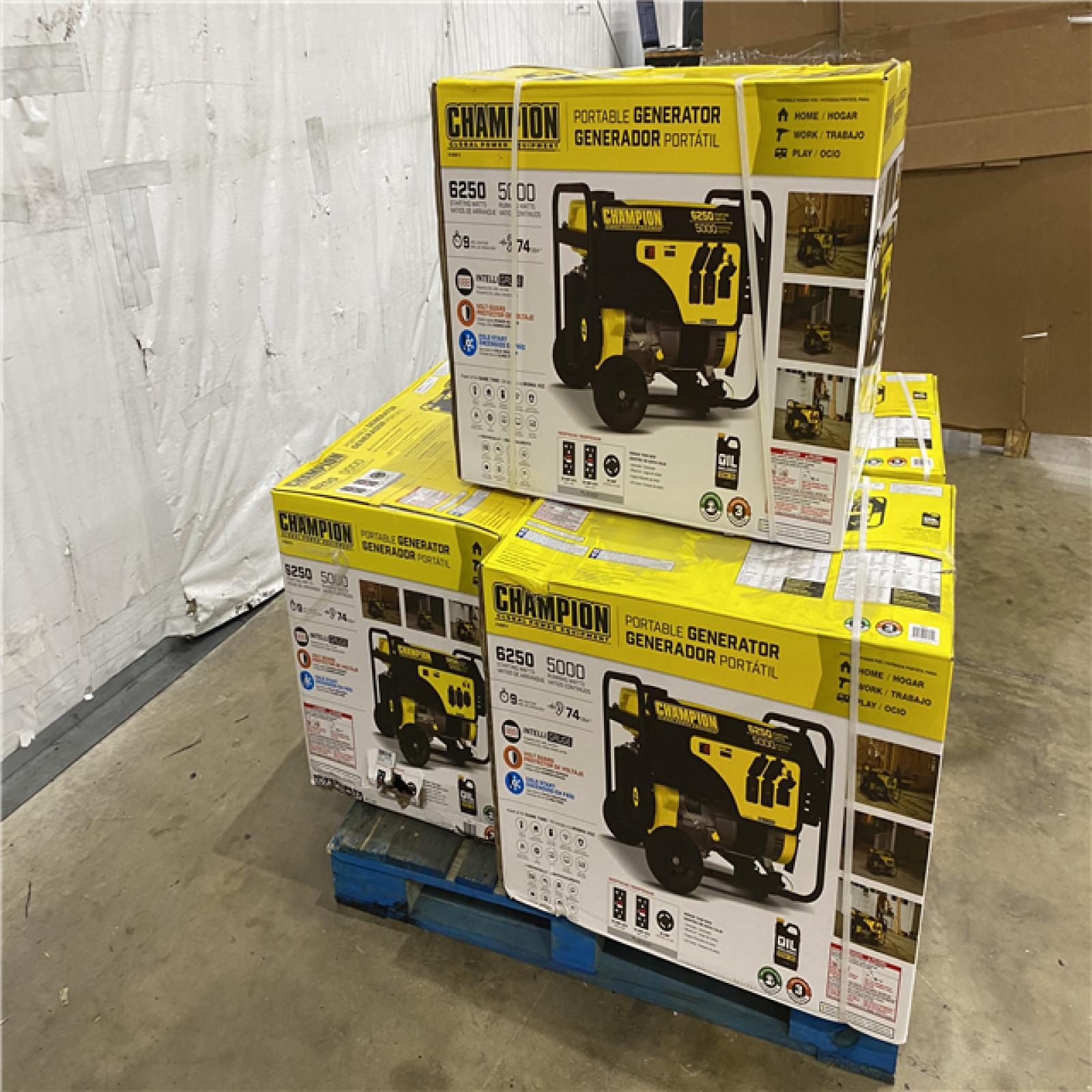 Houston Location AS IS - Champion Generator 6250 Watts