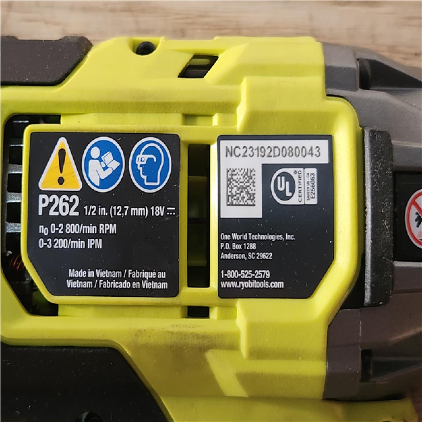 Phoenix Location RYOBI ONE+ HP 18V Brushless Cordless 4-Mode 1/2 in. Impact Wrench (Tool Only)