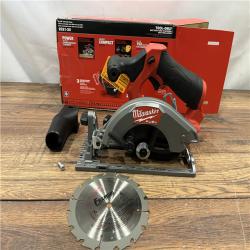 AS IS M12 FUEL 12V Lithium-Ion Brushless 5-3/8 in. Cordless Circular Saw (Tool-Only)