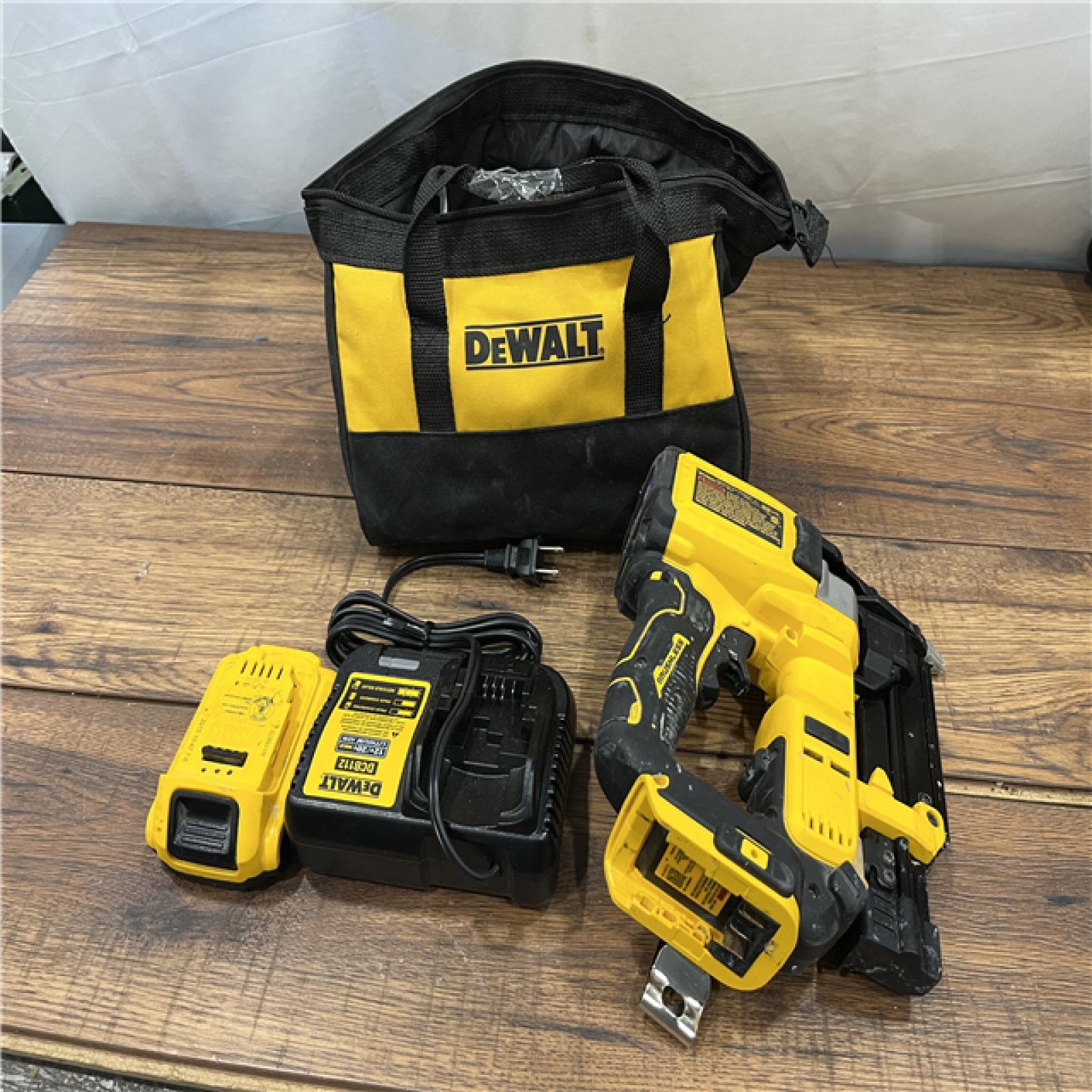 AS-IS DeWalt 20V MAX 23 Ga. Cordless Compact Pin Nailer Tool Only 20 V