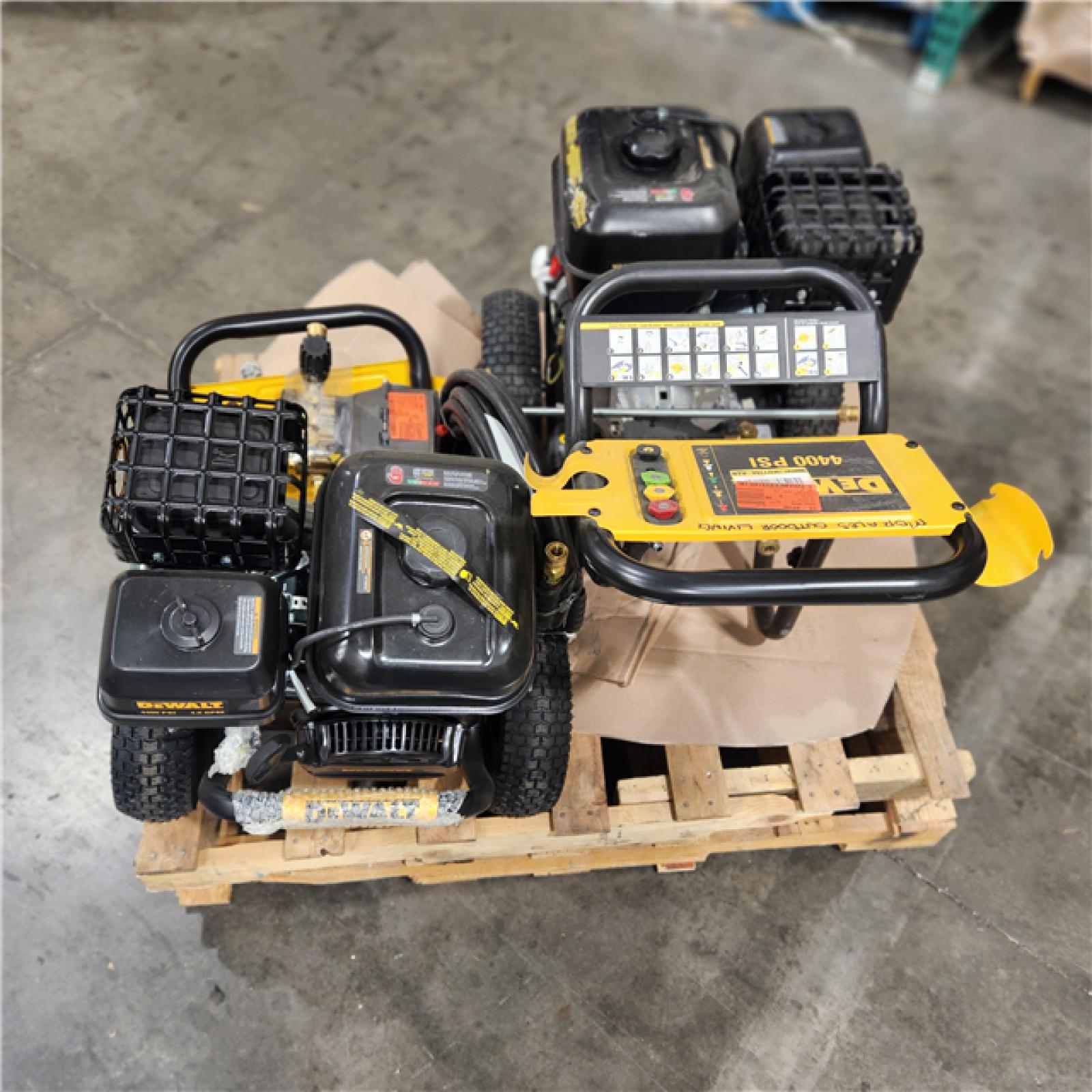 Dallas Location - As-Is DXPW61377 Dewalt 4400 PSI Pressure Washer (Lot Of 2)