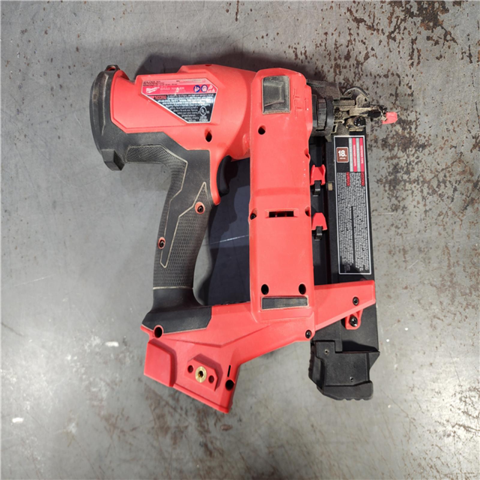 HOUSTON LOCATION - AS-IS Milwaukee M18 Fuel 18V Brushless 18-Gauge Brad Nailer 2746-20 (Bare Tool)