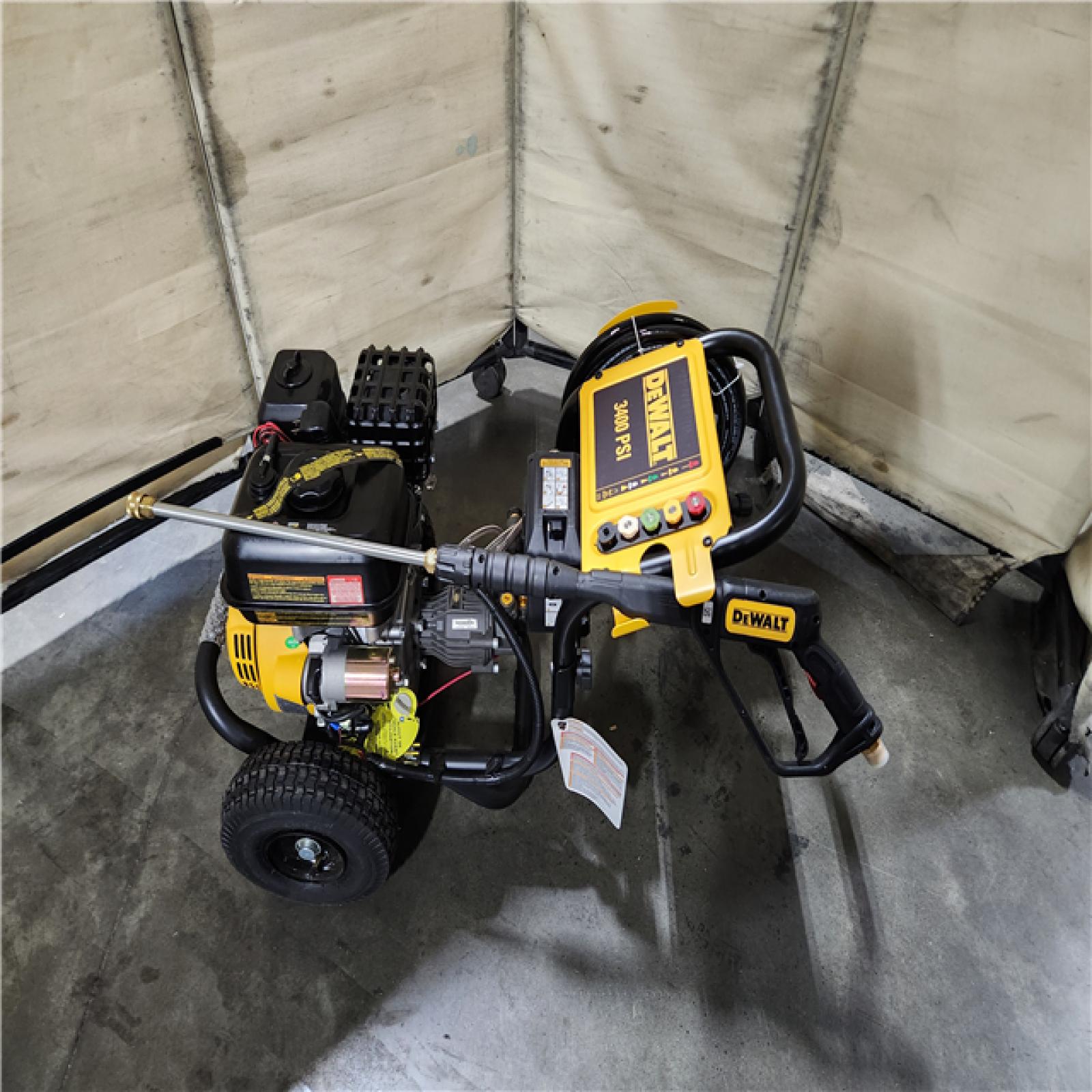 California AS-IS DEWALT 3400 PSI 2.5 GPM Gas Cold Water Pressure Washer