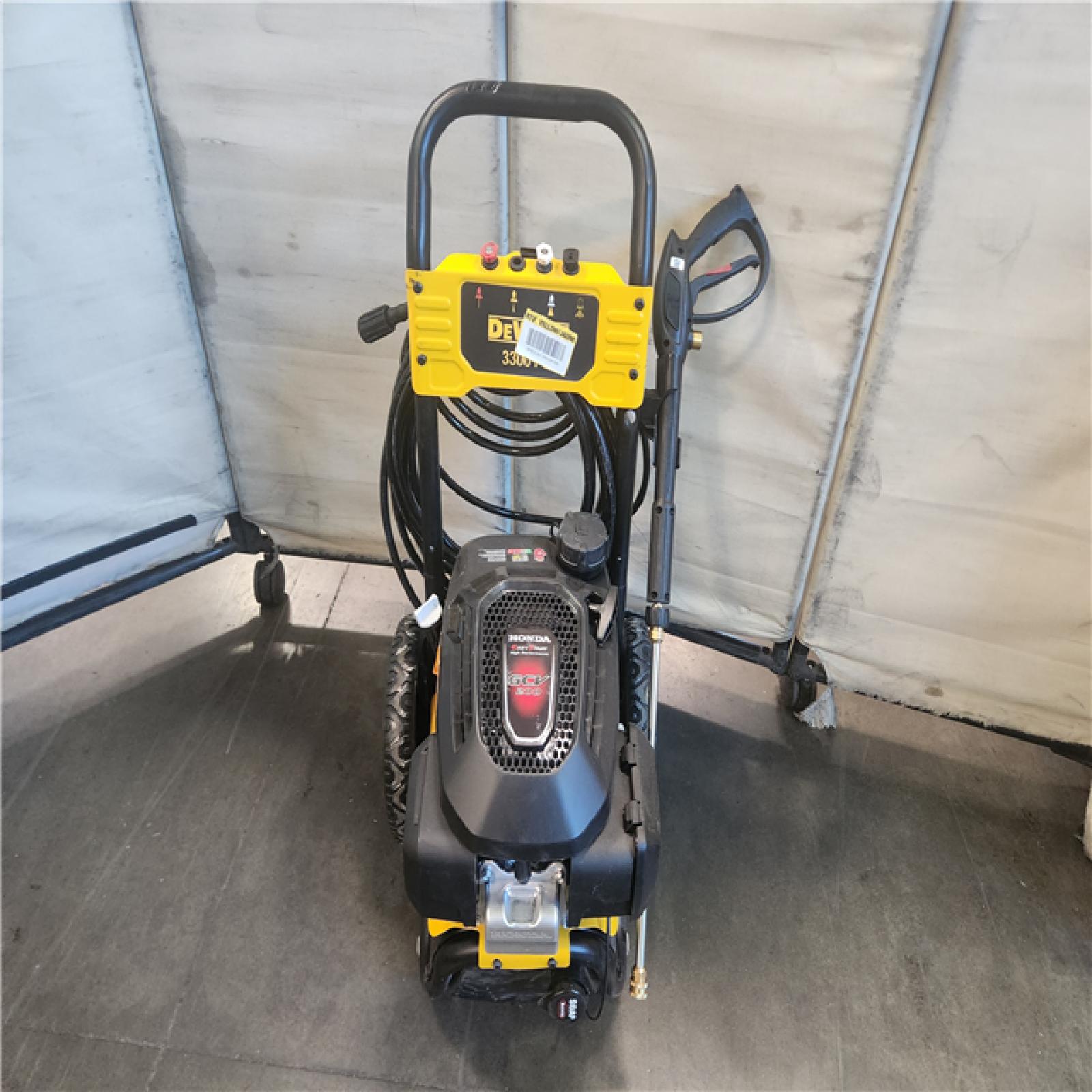 California AS-IS DEWALT 3300 PSI 2.4 GPM Gas Cold Water Pressure Washer with HONDA GCV200 Engine