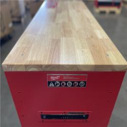 DALLAS LOCATION - Milwaukee Tool Storage 52 in. W Heavy Duty Red Mobile Workbench Cabinet