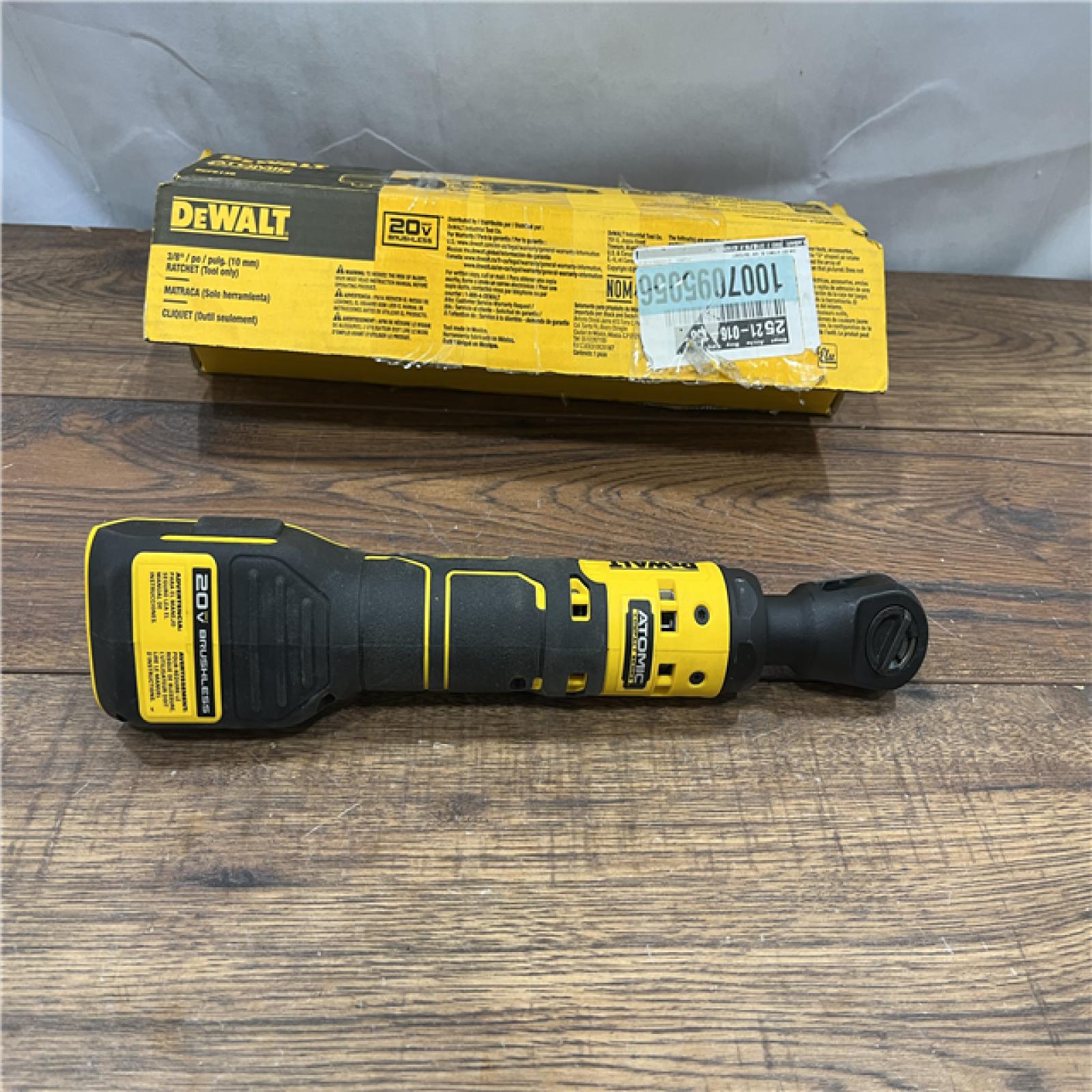 AS IS ATOMIC 20V MAX Cordless 3/8 in. Ratchet (Tool Only)