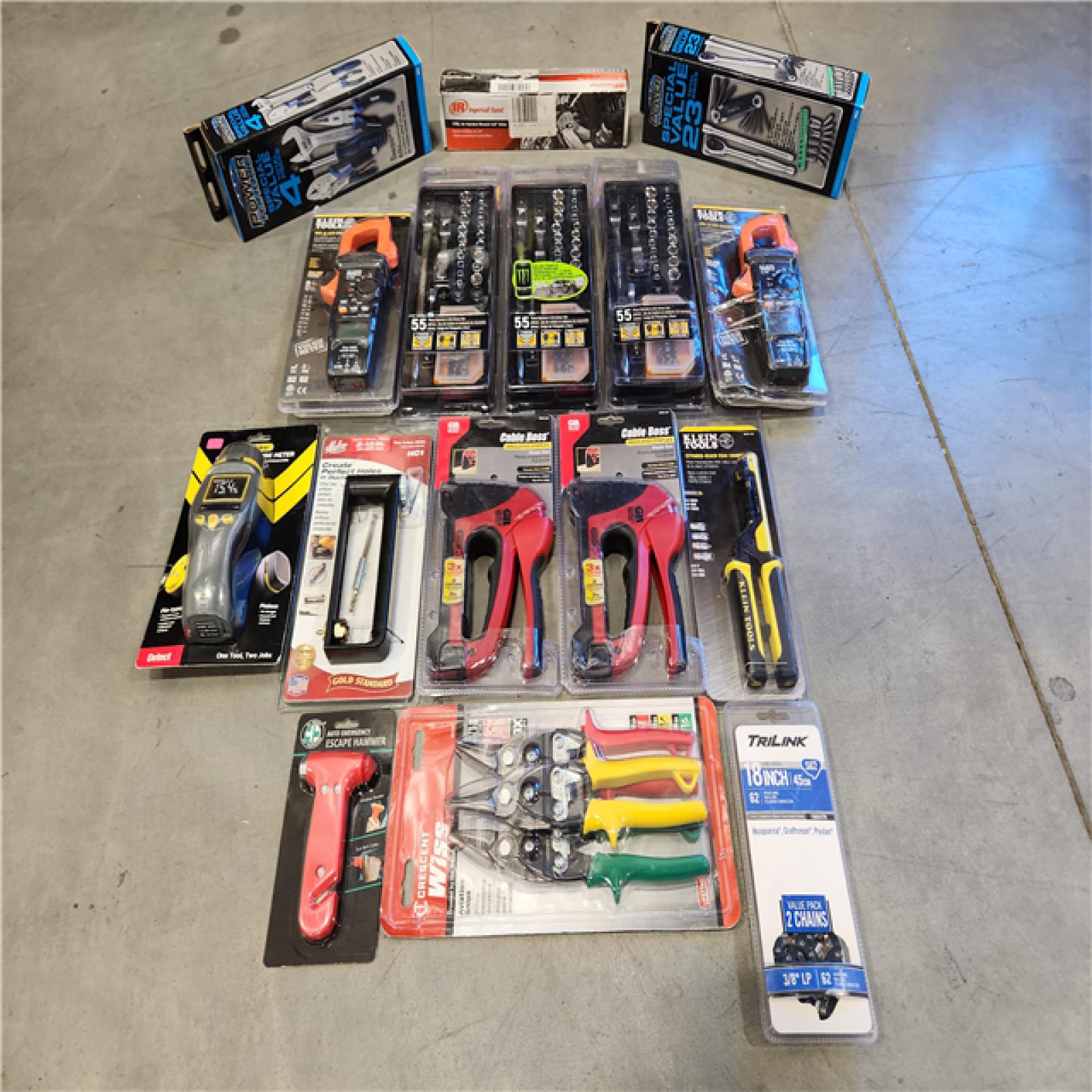 Like-New Assorted Random Hand Tools And Socket Sets Bundle