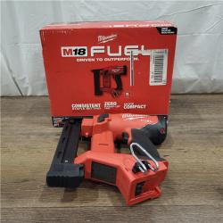 AS-IS M18 FUEL 18-Volt Lithium-Ion Brushless Cordless 18-Gauge 1/4 in. Narrow Crown Stapler (Tool-Only)