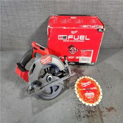 HOUSTON LOCATION - AS-IS Milwaukee M18 FUEL 18V Lithium-Ion Brushless Cordless 7-1/4 in. Circular Saw (Tool-Only)