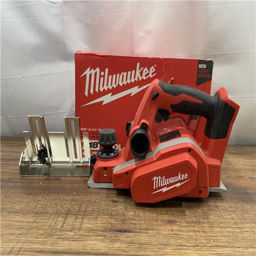 AS-IS Milwaukee M18 18-Volt Lithium-Ion Cordless 3-1/4 in. Planer (Tool-Only)