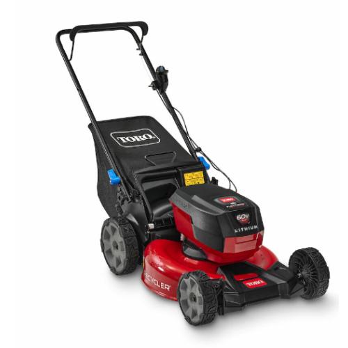 DALLAS LOCATION - NEW! TORO DALLAS LOCATION - NEW! TORO 60V Max* 21 in. Super Recycler® w/Personal Pace & SmartStow Lawn Mower with 7.5Ah Battery PALLET - (4 UNITS)