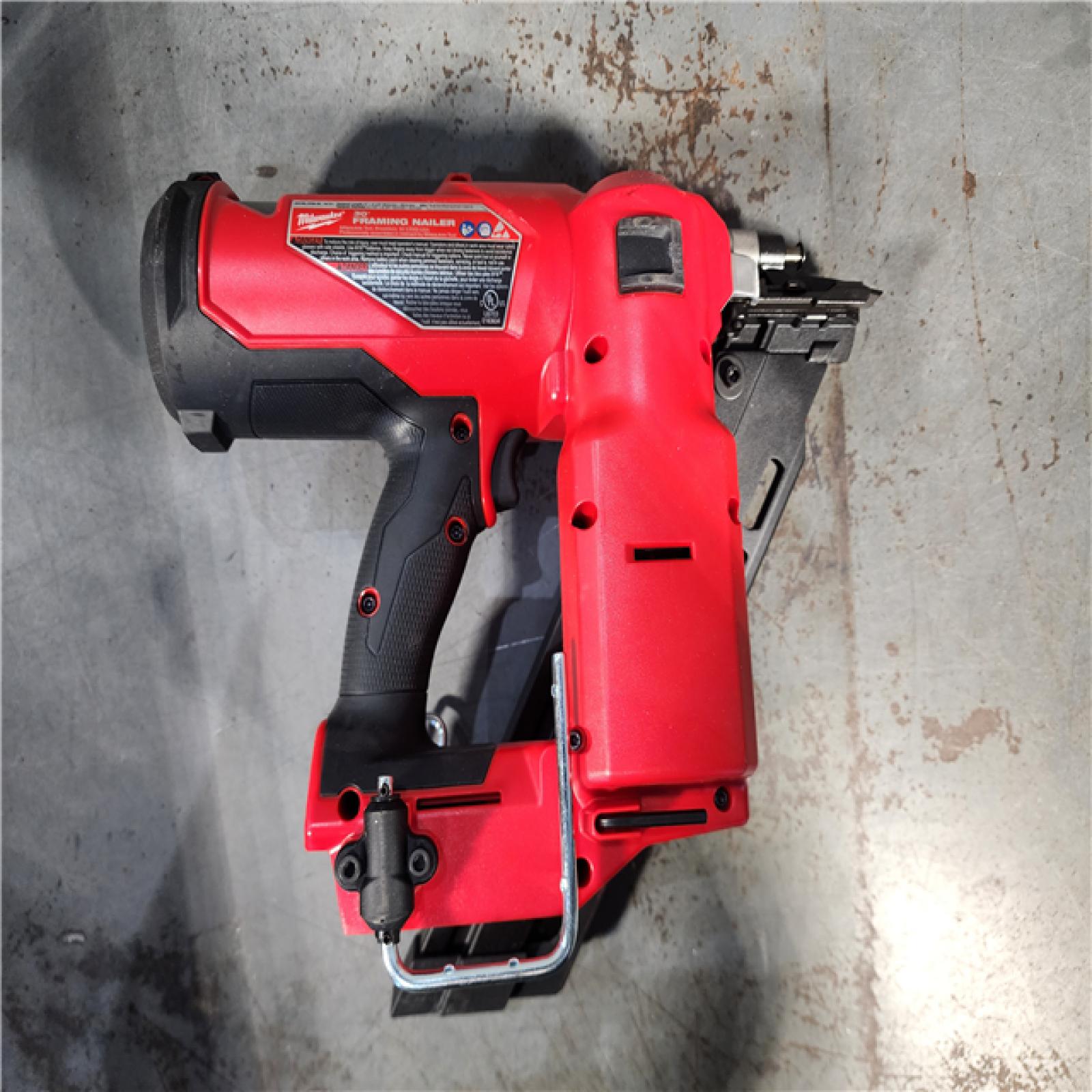 HOUSTON LOCATION - AS-IS M18 FUEL 3-1/2 in. 18-Volt 30-Degree Lithium-Ion Brushless Cordless Framing Nailer (Tool-Only)