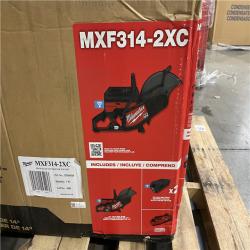 Milwaukee MX FUEL Lithium-Ion Cordless 14 in. Cut Off Saw Kit with (2) Batteries and Charger