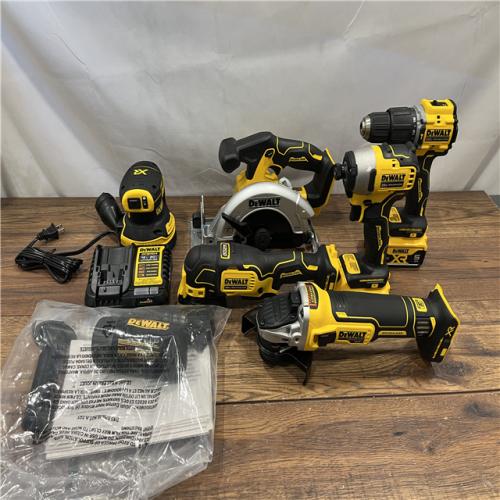 AS IS Dewalt 20-Volt MAX ToughSystem Lithium-Ion 6-Tool Cordless Combo Kit