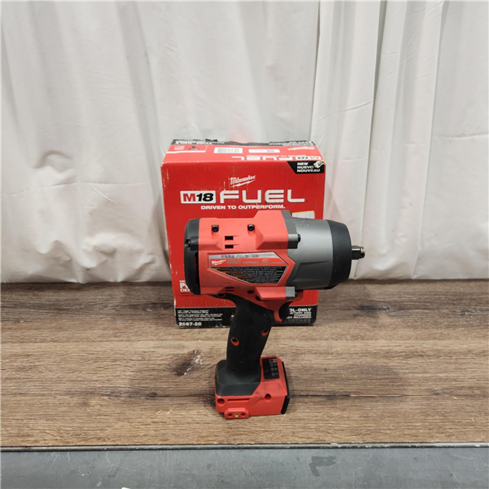 AS IS Milwaukee M18 FUEL 18V Lithium-Ion Brushless Cordless 1/2 in. Impact Wrench with Friction Ring (Tool-Only)