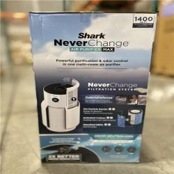 NEW! - Shark NeverChange HEPA Filter Whole Home Tower Air Purifier 1400 sq.ft w/ Odor Neutralization & Clean Sense Technology, White