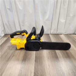 AS IS DEWALT 20V MAX 12in. Brushless Cordless Battery Powered Chainsaw (Tool Only)