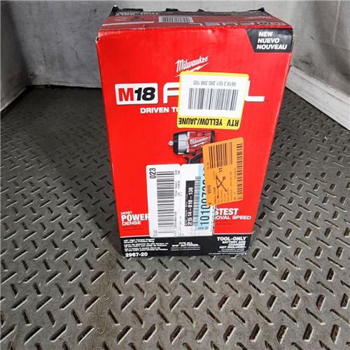 HOUSTON LOCATION - AS-IS (APPEARS LIKE NEW) Milwaukee M18 FUEL 18V Lithium-Ion Brushless Cordless 1/2 in. Impact Wrench with Friction Ring (Tool-Only)