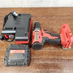 AS-IS Milwaukee M18 Compact Brushless Cordless 1/2 in. Drill/Driver Kit