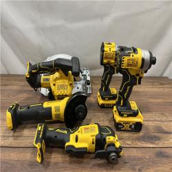 AS IS Dewalt 20-Volt MAX ToughSystem Lithium-Ion 6-Tool Cordless Combo Kit