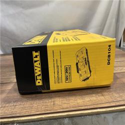 AS-IS DEWALT 12V/20V/60V MAX 4-Port Lithium-Ion Battery Charger