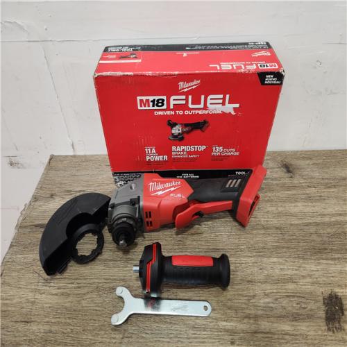 Phoenix Location Appears NEW Milwaukee M18 FUEL 18V Lithium-Ion Brushless Cordless 4-1/2 in./5 in. Grinder w/Paddle Switch (Tool-Only) 2880-20
