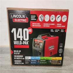 Phoenix Location Lincoln Electric Weld-Pak 140 Amp MIG and Flux-Core Wire Feed Welder, 115V, Aluminum Welder with Spool Gun sold separately