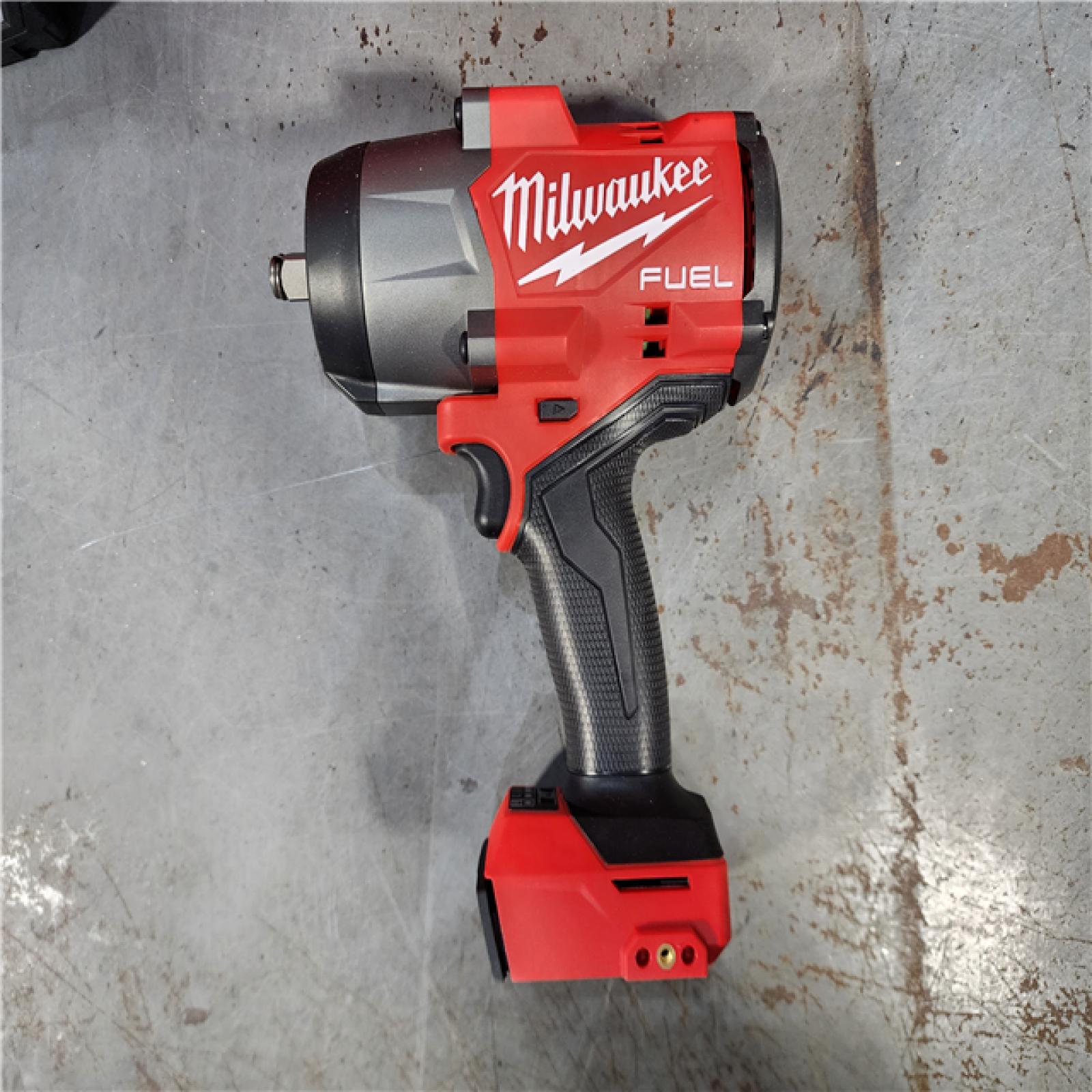 HOUSTON LOCATION - AS-IS Milwaukee M18 1/2 in. Cordless Brushless High Torque Impact Wrench Kit (Battery & Charger)